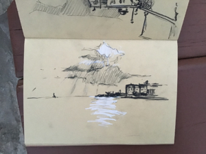 Séance de carnet de croquis Plage Saint-François